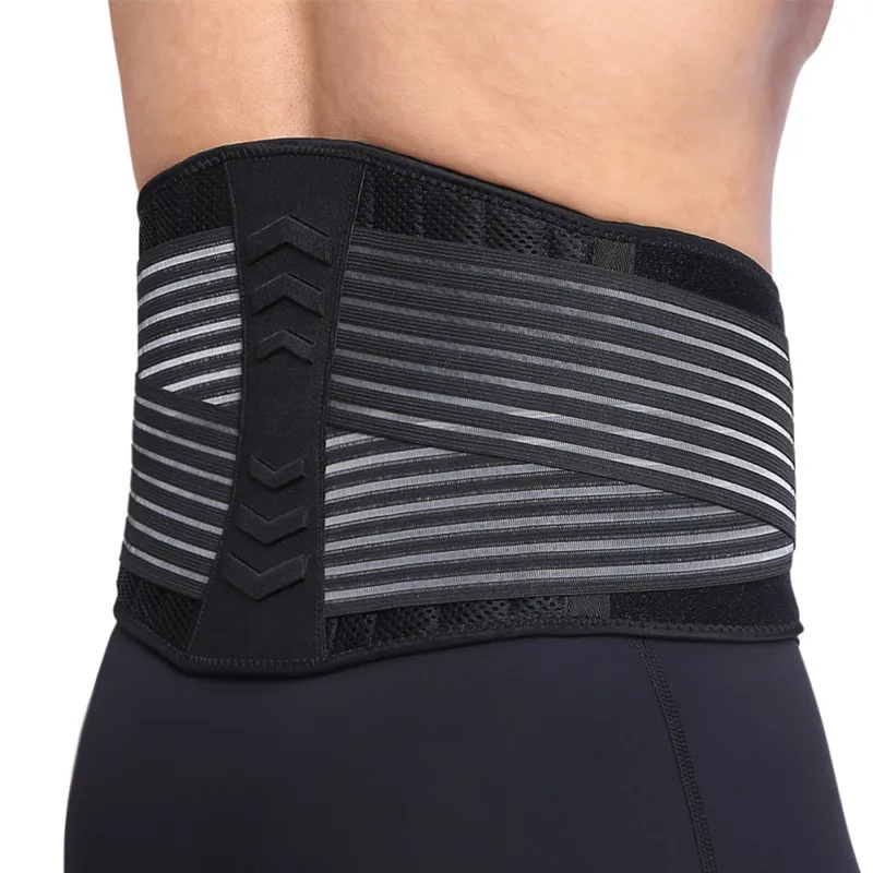

Waist Support Universal Adjustable Compression Abdomen Wrap Brace Weight Lifting Fitness Deep Squat Sportswear Accessories
