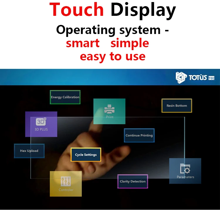 The World First 4K DLP 3D Printer Industry Grade Super Large Printer Size 3D Printing Machine For Jewellery (Black) 7 4K detail---EN_04