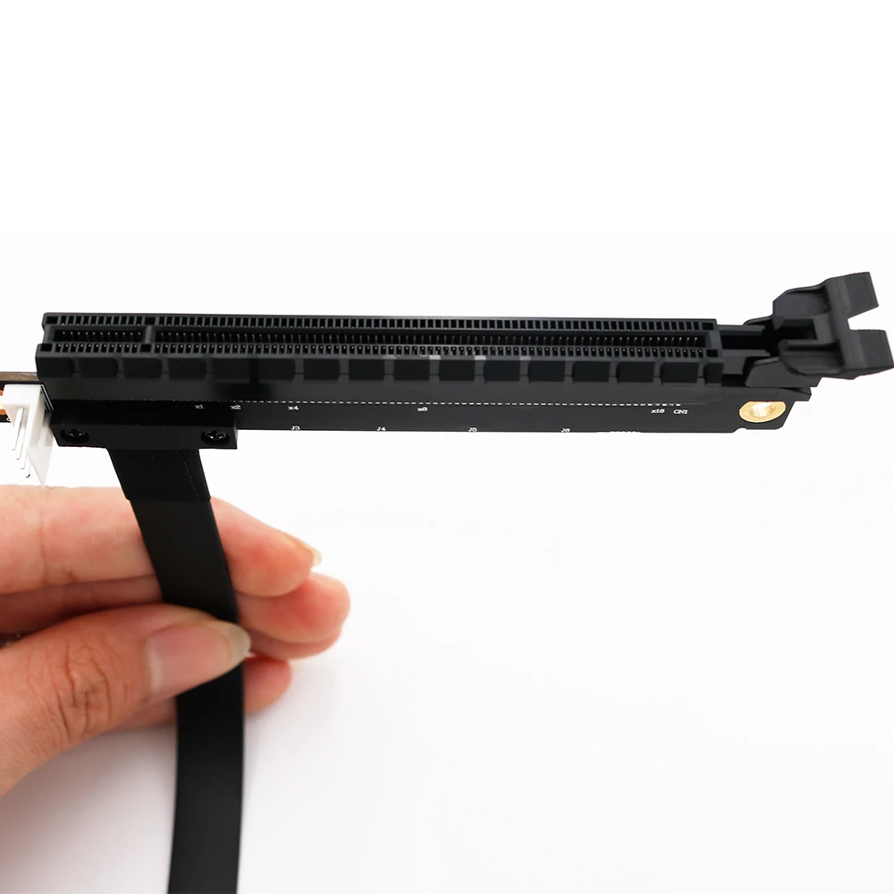 PCIE 1X TO 16X гибкий Удлинительный кабель PCI Express адаптер 1 to 16 X Райзер карта расширения