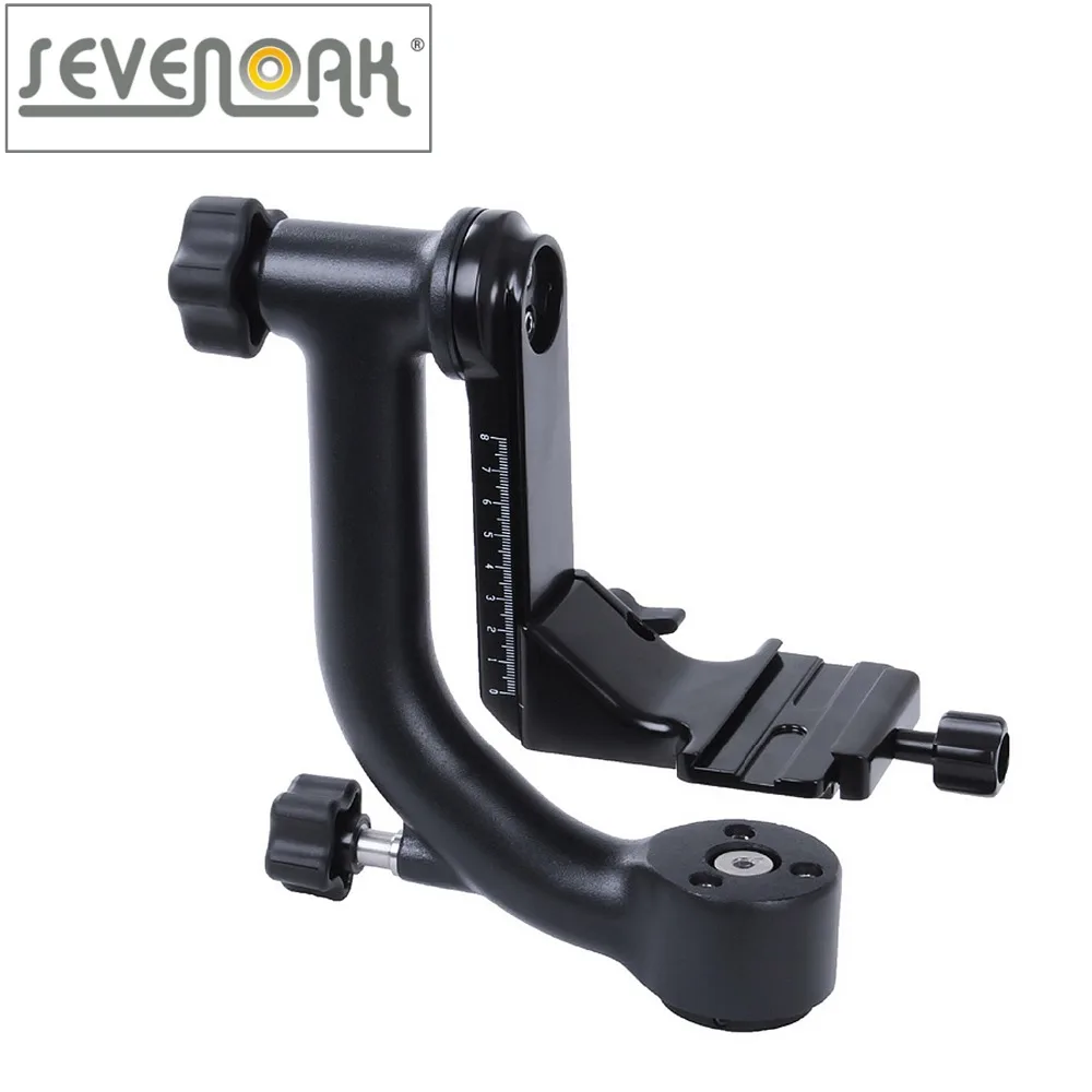 Sevenoak SK-GH01 Hard Gimbal Head with Quick Release for Canon Nikon Sony Pentax Olympus Sigma Gopro DSLR Camera Mini Camcorders |