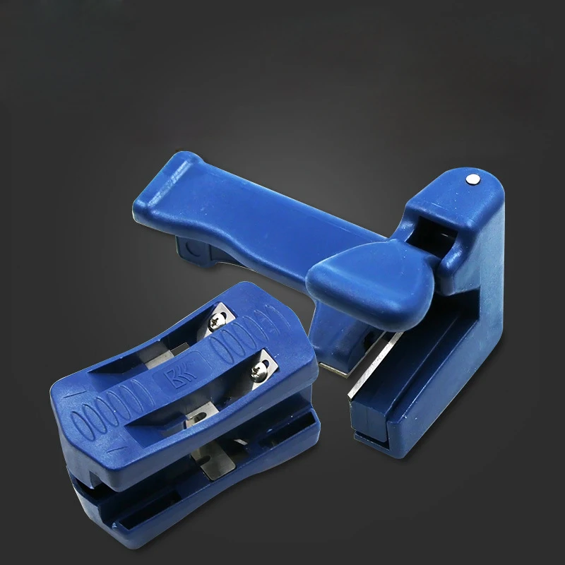 

Manual Woodworking Trimming Banding Machine Tool Double Edge Head Tail Trimmer Carpenter Hardware