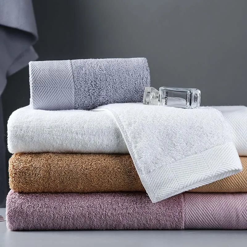 

100% Cotton 5 Stars Hotel quality Jacquard Hand Towel Face Towel Bath Towel for bathroom shower