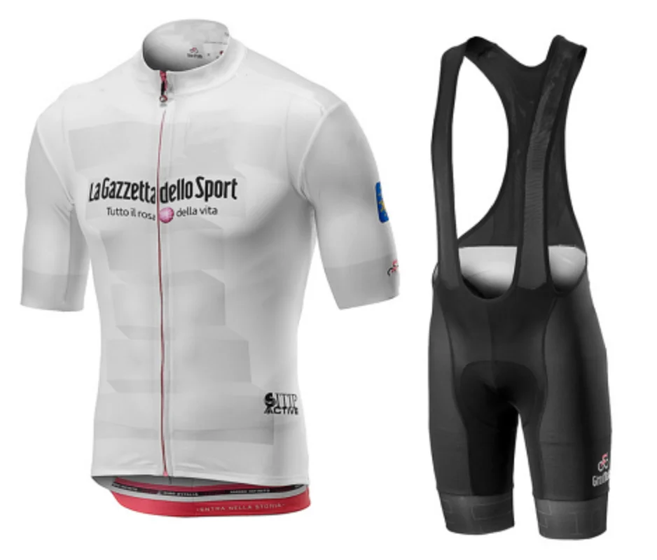 

Tour De ITALIA 2019 Men Clothing Cycling Clothes kits Summer short sleeve bib shorts Quick-dry MTB racing maillot ciclismo set