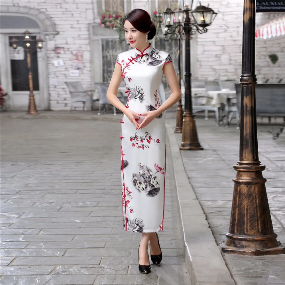 vestido oriental longo