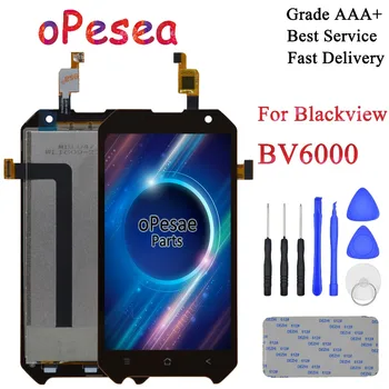 

oPesea 5.0'' For Blackview BV6000 LCD Display Panel Touch Screen Digitizer Glass Sensor Assembly Replacement Parts
