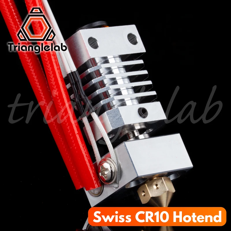 Online Trianglelab Swiss CR10 hotend precisión aluminio radiador titanio romper 3D impresión j head Hotend para ender3 cr10 etc.