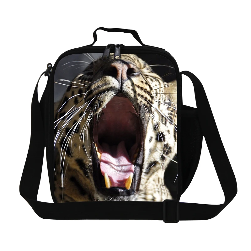 Cool leopard lunch bags for teens boys school,Personalized mens work insulated lunch bag stylish ...