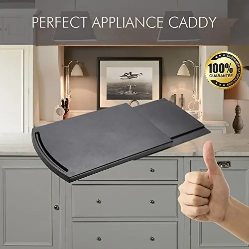 Кухня Caddy раздвижной поднос для кофе коврик под шкаф прибор кофеварка тостер