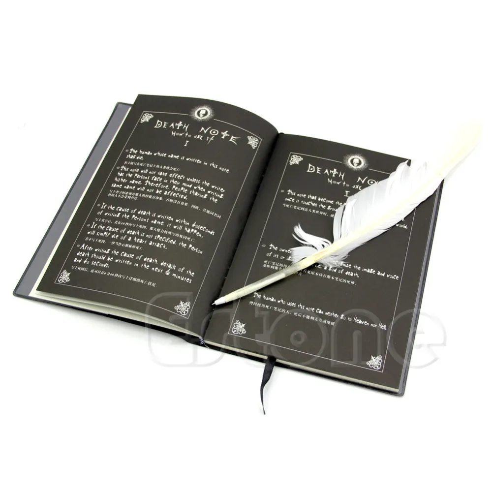 New Fashion Anime Theme Death Note Cosplay Notebook New School Large  