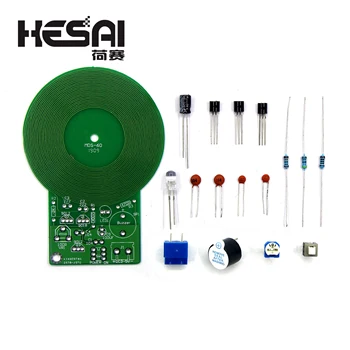 

DIY Kit Metal Detector Kit Electronic Kit DC 3V-5V 60mm Non-contact Sensor PCB Board Module DIY Electronic Part Metal Detector