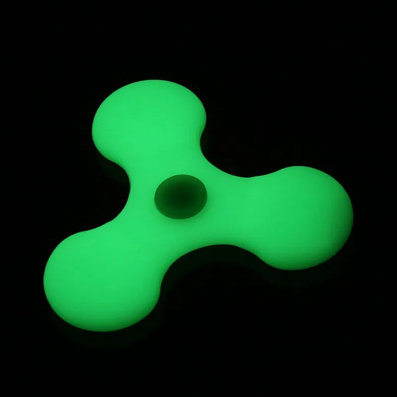 Lighting 5 Color Spinner Hand Fidget Toy Plastic Spinner EDC Finger Toys Anti Stress Toys For