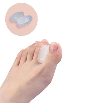 

Silicone Gel Toe Separator Bunion Toe Straightener Relief Hallux Valgus Correction Pain & Friction Pressure Feet Care Pedicure