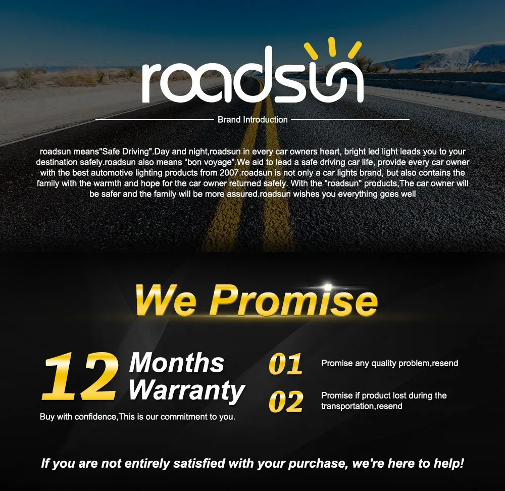 Roadsun светодиодный H4 H7 H1 HB4 H11 HB3 9005 9006 со светодиодными кристаллами для автомобиля головной светильник лампы 72W 12V 6000K 12000Lm лампы авто лампы светильник