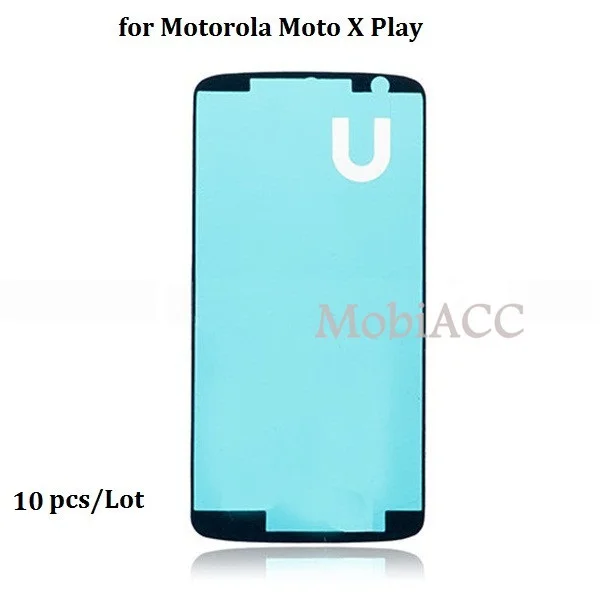 Рамка для Motorola Moto X Play передняя ЖК экрана клейкая наклейка 10 шт. запчасти замены |