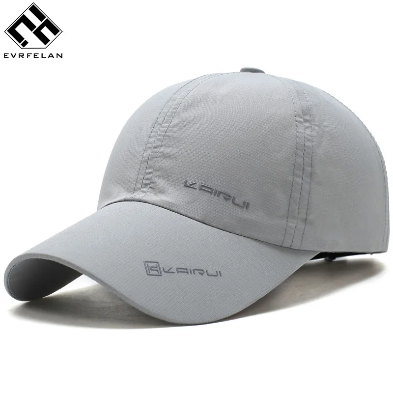 Evrfelan, летняя бейсболка, Кепка Snapback, быстросохнущая Кепка s, мужская, женская, спортивная бейсболка, Кепка Snapback, регулируемая, gorras