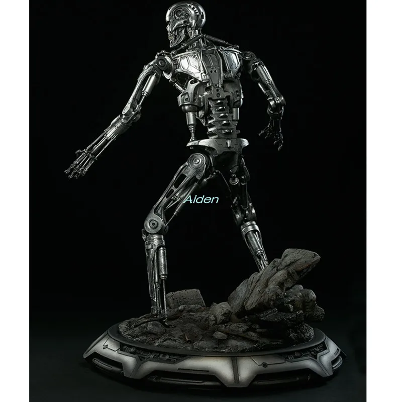 2" Terminator3: подъем машинки статуя Терминатор бюст T-800 полноразмерный портрет PF Скелет GK фигурка игрушка B956