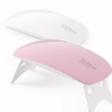 XIXI 6 Вт портативная УФ-лампа в форме мыши для ногтей, светодиодный мини-Сушилка для ногтей, отверждающий гель, светодиодный лак 365nm+ 405nm 60 s, сушилка с таймером, художественные инструменты