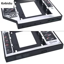 Kebidu SATA 3.0 SATA 2." 12.7 мм SSD HDD 2nd Caddy второй жесткий диск драйвер внешний корпус для ноутбука