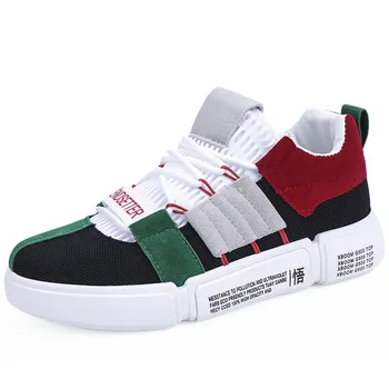 

2019 New INS Casual Shoes Men's Korean Fashion Light Breathable Sneakers Youth Man Tennis Trainer Zapatillas Superstar Footwear