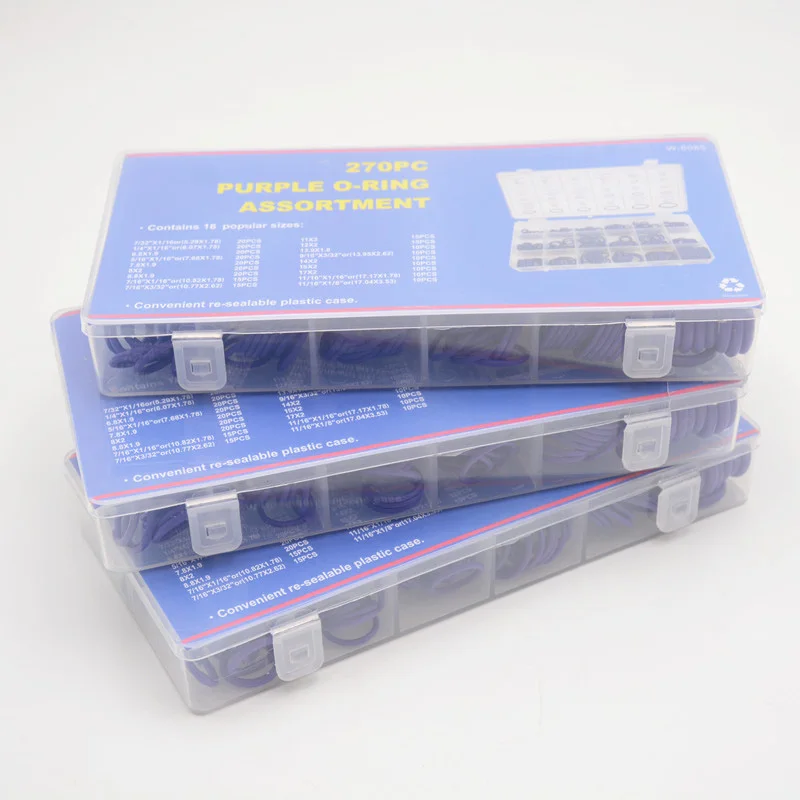 

New Car Auto Air Conditioning Rubber Seal O Rings 18 Sizes Repair Assortment Accessories Set CSL2018
