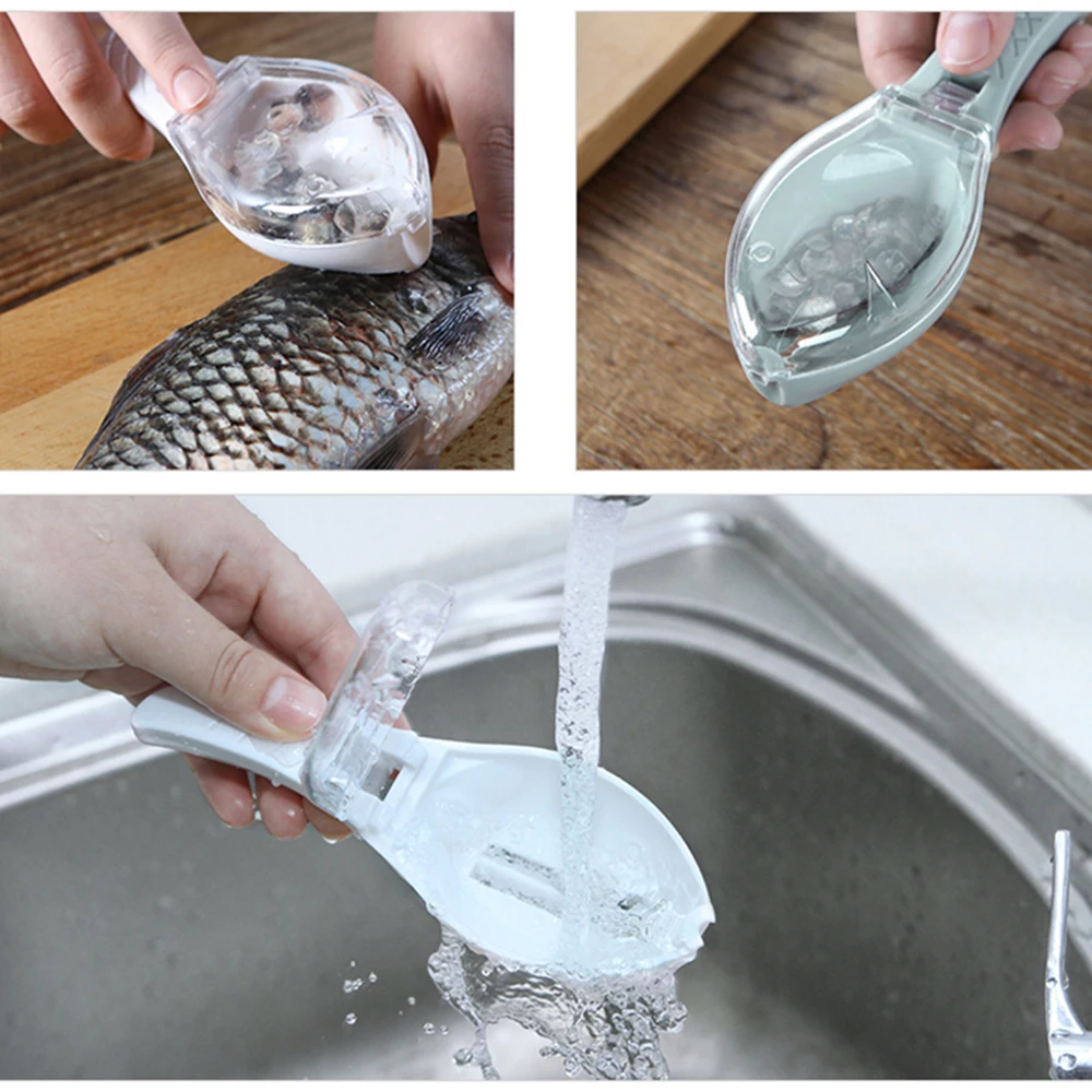 1 шт. кисть для рыбьей кожи инструмент для очистки рыбы, скребок для очистки чешуи с режущий прибор для домашней кухни кухонные принадлежности