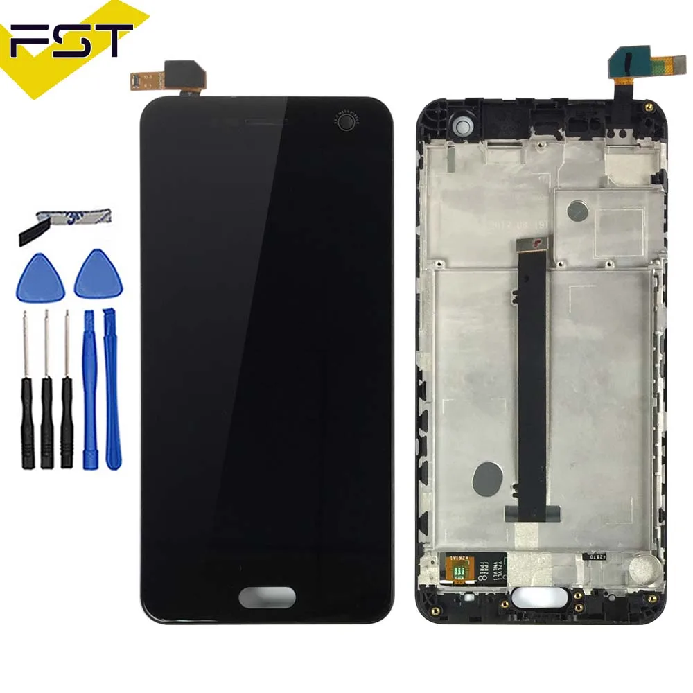 

100% Tested For ZTE V8 LCD Display+Touch Screen Assembly With Frame Replacement Parts Cell Phone Accessories+Tools+Adhesive