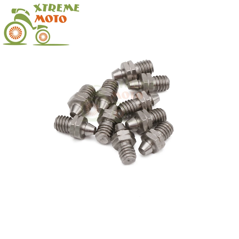Motorcycle Footrests M4*037 CNC Foot Rest Peg Footpeg Bolt Screw Teeth For KTM EXC EXCF XC XCF XCW XCFW 125-530 Motorcycle