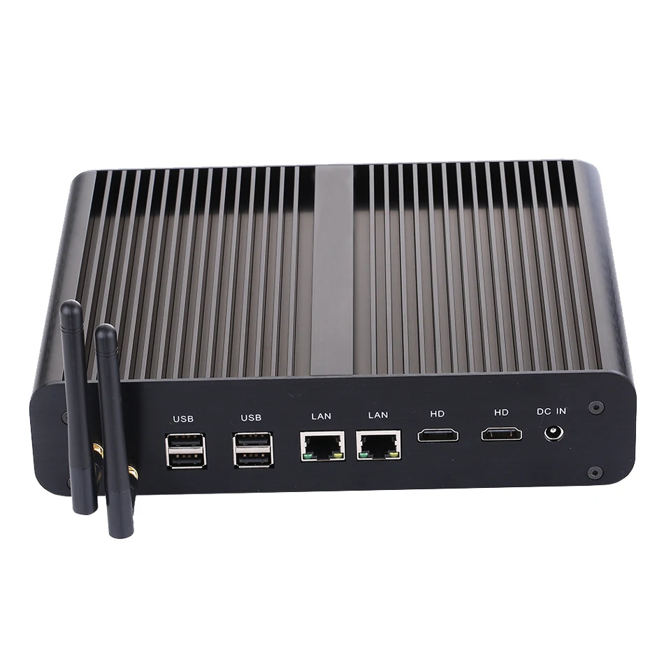 

Fanless Mini PC,Desktop Computer,Windows 10/Ubuntu,Intel Core I7 4650U,[HUNSN BM02L],(2HD/2LAN/4USB3.0/4USB2.0/WiFi）