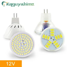 Kaguyahime MR16 светодиодный 12 V MR11 прожектор 220 V 6 W SMD 2835 Лампы светодиодный лампада Светодиодный прожектор светодиодные украшения ампулы теплый белый холодный белый