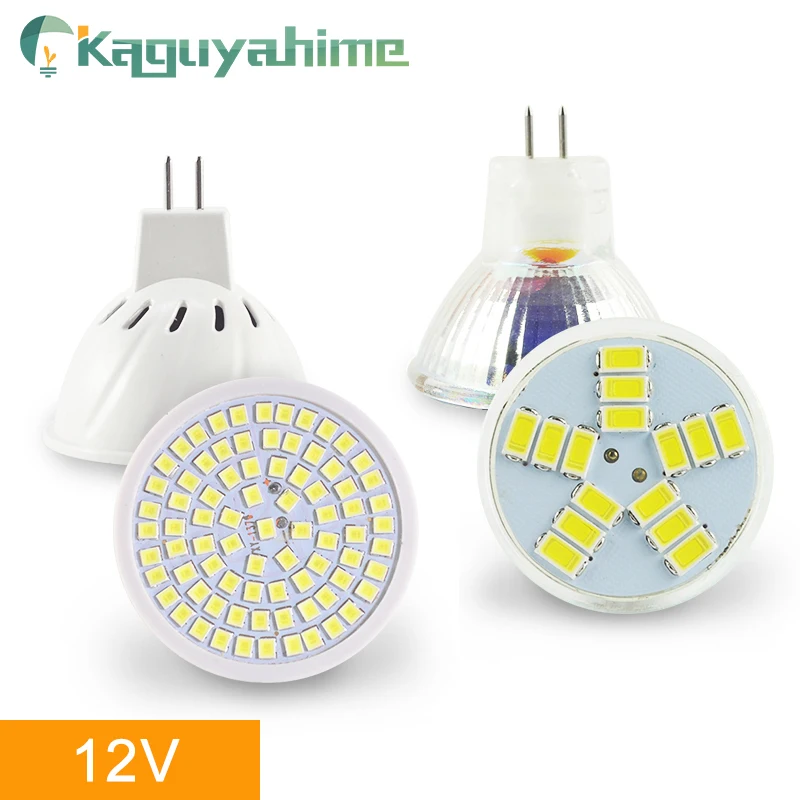 Kaguyahime MR16 Светодиодный точечный светильник MR11 220 В 6 Вт SMD 2835 светодиодный