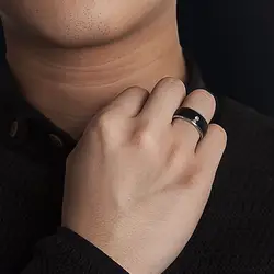 2018 Новое умное кольцо Горячая Распродажа умное кольцо для Xiaomi huawei Android смартфон лучшая пара подарок умное цифровое стальное кольцо NFC