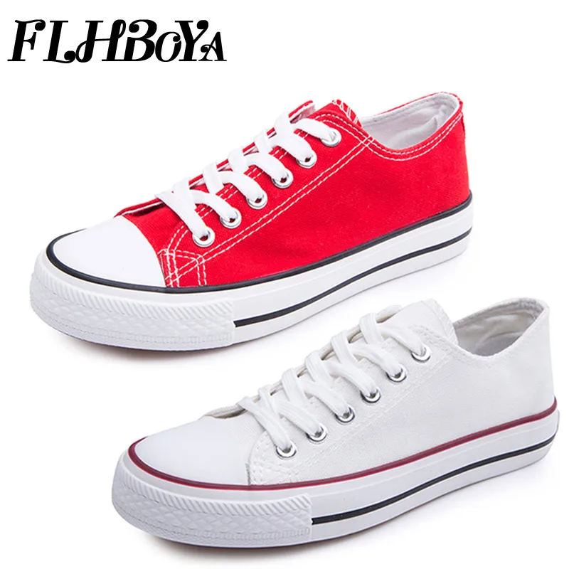 

Fashion Vulcanize Casual Flat Shoes for Women Ladies Girls Canvas Flats Breathable Woman Shoes Tenis sneakers Black White Red