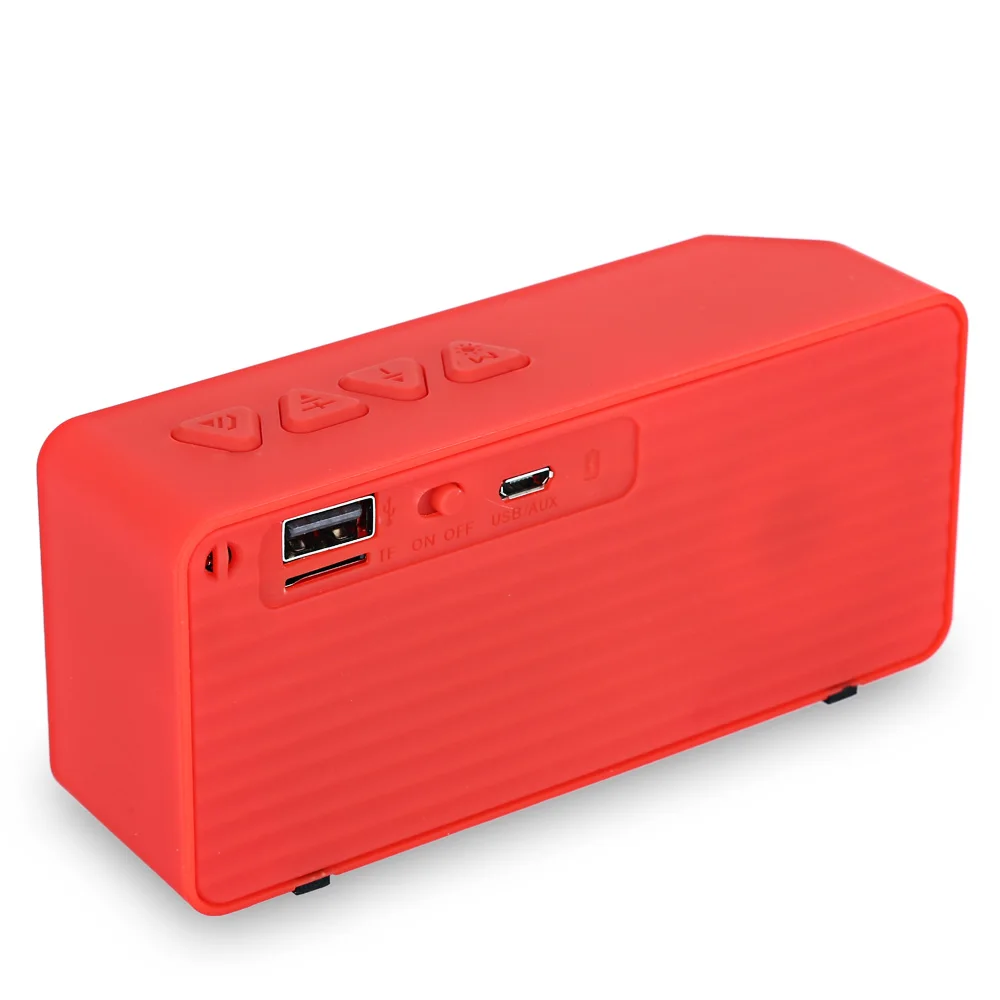 YCYY X3S 3W Multi-color Flash LED Light Wireless Bluetooth Speaker Hands Free FM Radio Loudspeaker Box 3