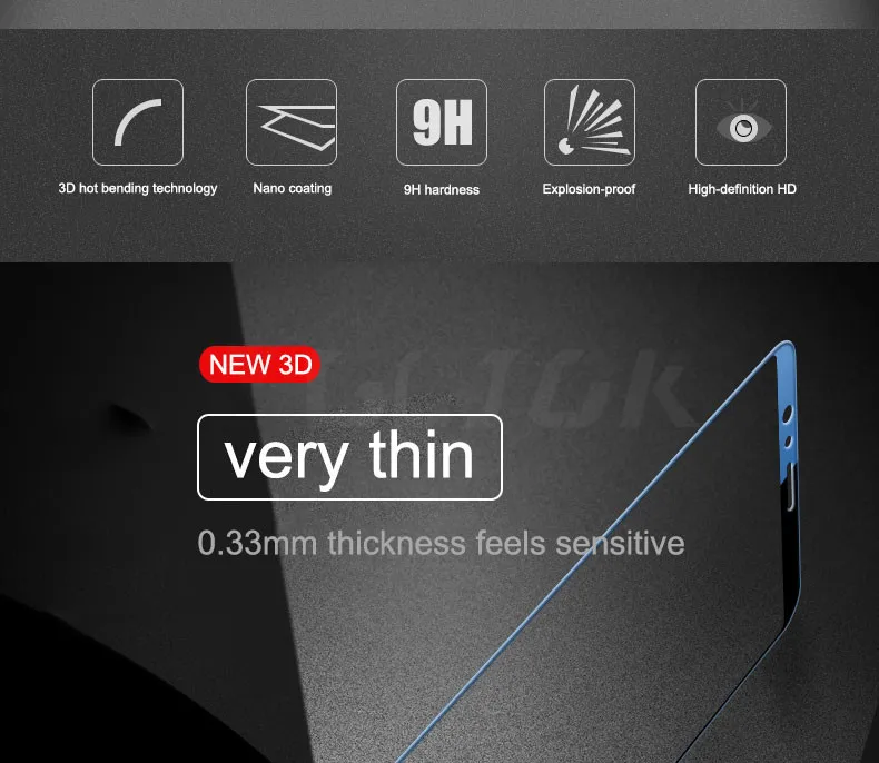 3D полное покрытие из закаленного стекла для Huawei P9 Lite P10 Lite P9 P10 Plus Защитная пленка для экрана для Honor 9 Lite V9 защитное стекло