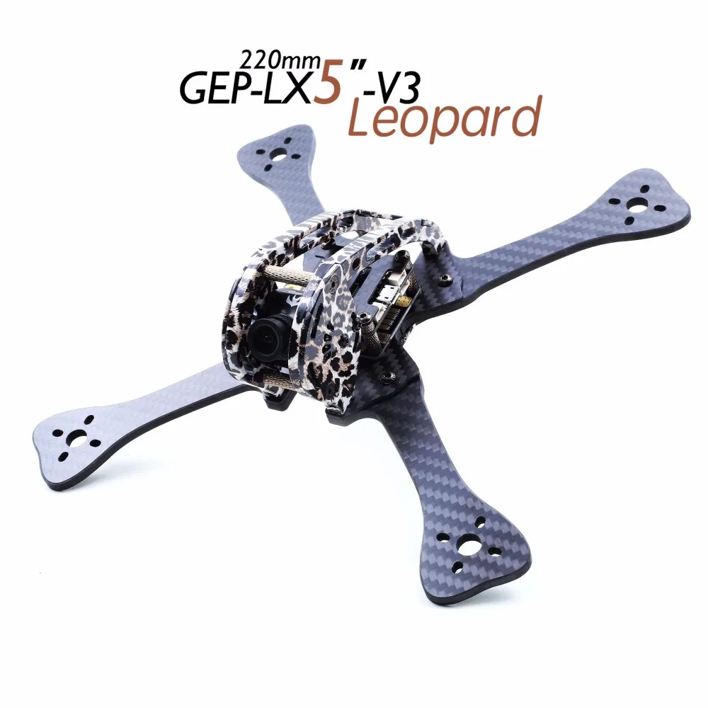 

GEPRC GEP-LX5-V3 leopard frame 4/5/6 inch Quadcopter frame for DIY FPV racing mini RC drone kit