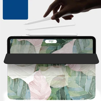 

Literary Leaf Smart Folio for 12.9-inch iPad Pro (3rd Generation) Cover Smart Folio for 11-inch iPad Pro stand tablet case