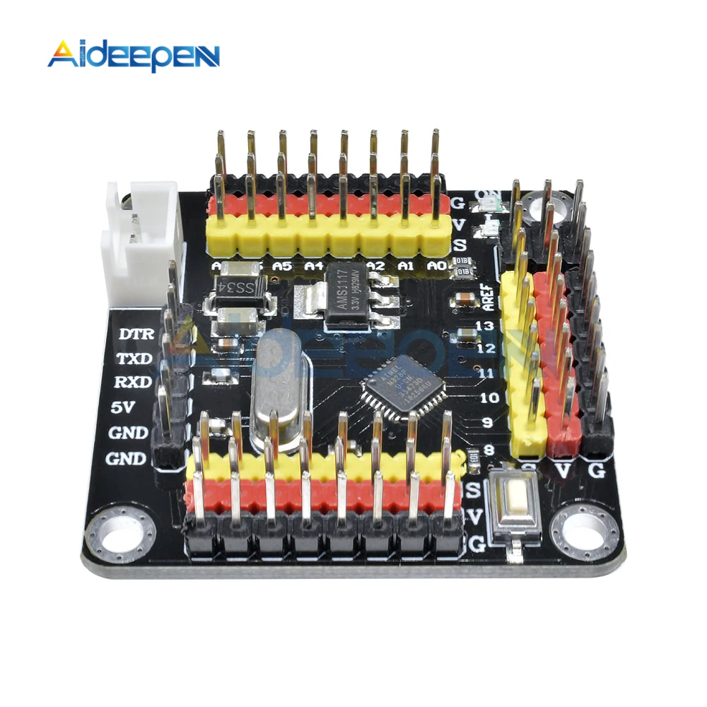 Atmega328 Pro Mini 3,3 V 5V Модуль платы для Arduino Mini 328 ATMEGA328P микроконтроллер CH340 Nano 3,0 сильная серия