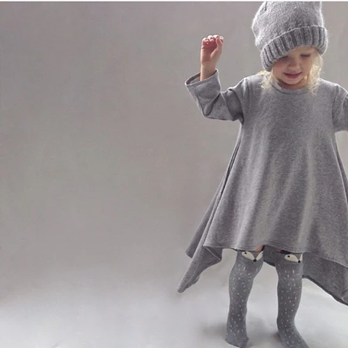 

2015 New Brand Autumn Winter Casual Baby Girls Clothes Princess Dress For Girl Long Sleeve Kids Clothing Children Party Costume