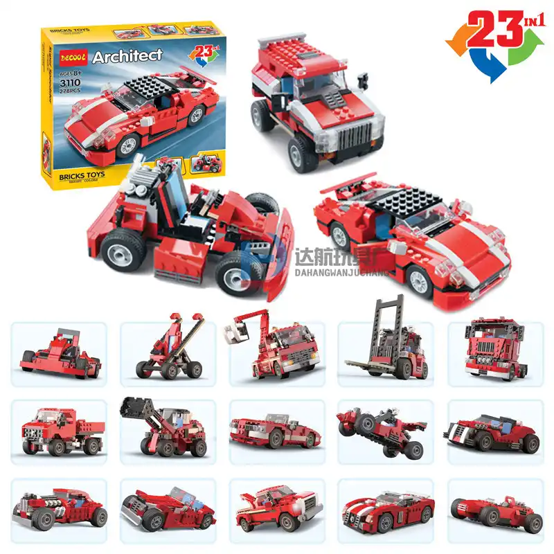 lego creator red car