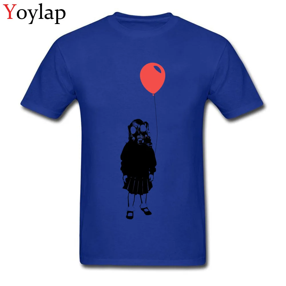 100% Cotton T Shirt for Men Short Sleeve Cool Tops T Shirt New Arrival Summer Autumn Geek Design Round Neck Clothing Shirt blue