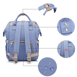 Image 4 - Сумка для подгузников T0567 для мам, вместительный дорожный рюкзак для младенцев, бутылочка для хранения сосков, сумка для ухода за ребенком