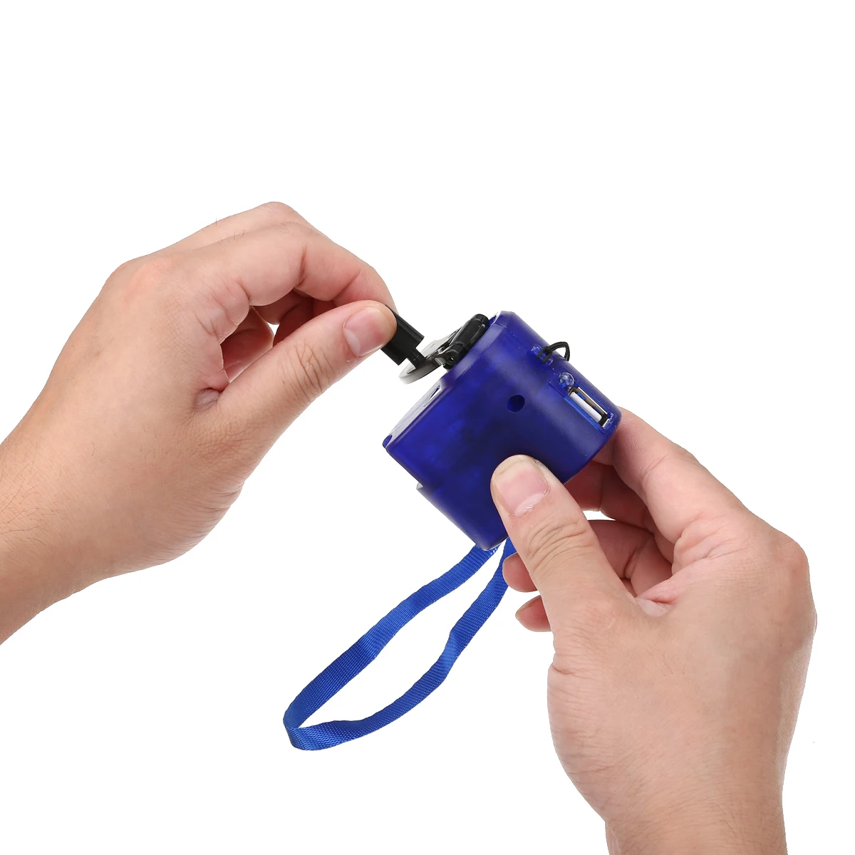 Outdoor Emergency Charger Portable Hand Power Charger Emergency Power USB Hand Crank SOS Phone Charger Camping Survival Tool