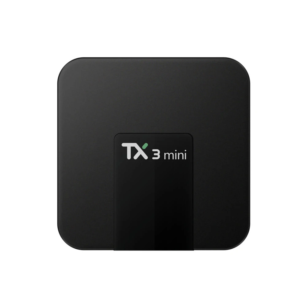 Домашний TX3 Мини Android 7,1 Смарт ТВ приставка Amlogic S905W четырехъядерный ТВ приставка H.265 4K WiFi медиаплеер TX3mini 1GB 8GB