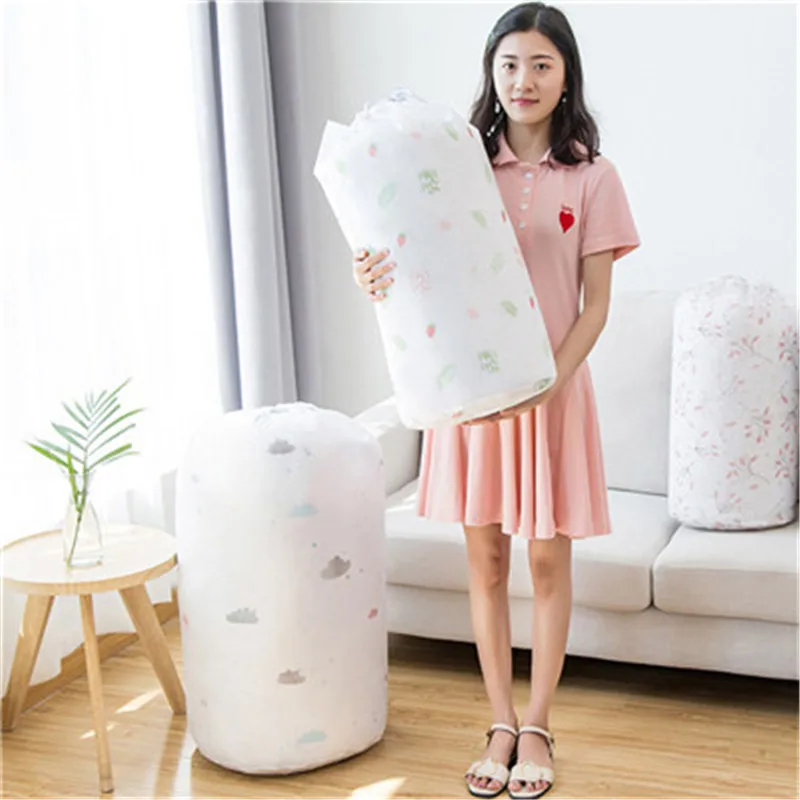 

Foldable Storage Bag Clothes Blanket Quilt Closet Organizer Box Pouch Storage Bag wardrobe organizer bolsa vacio ropa