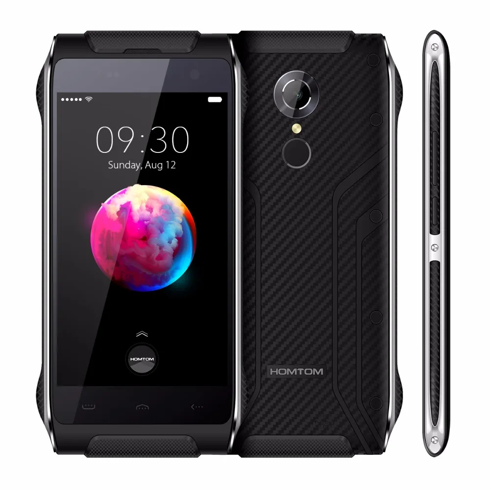 Русский корабль HOMTOM HT20 Pro 4G IP68 Водонепроницаемый 4 7 дюйма HD MT6753 Octa Core Android 6 0 3 GB + 32