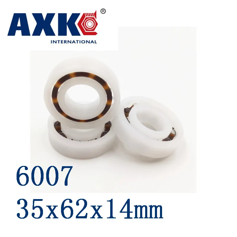 Пластиковые подшипники Axk 6007 Pom (10 шт.) 35x62x14 мм стеклянные шарики 35 мм/62 мм/14 мм|ball
