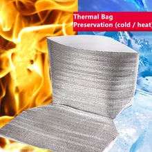 10x вынос на вынос термосумки теплоизоляция холодного отдыха свежее сохранение фруктов морепродуктов стейк холодный напиток термопакет