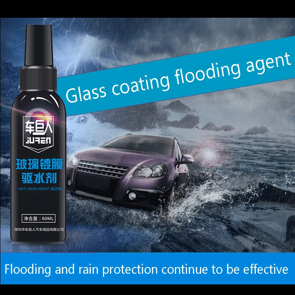 60ML Car Paint Protecter Front Windshield Rainproof Long Term Rearview Mirror Flooding Agent