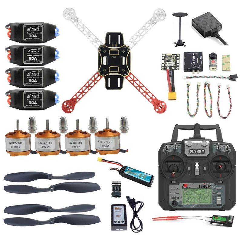 

Pro DIY 330 Full Set FPV Drone 2.4G 10CH RC 4-Axis Quadcopter Radiolink Mini PIX M8N GPS PIXHAWK Altitude Hold Mode