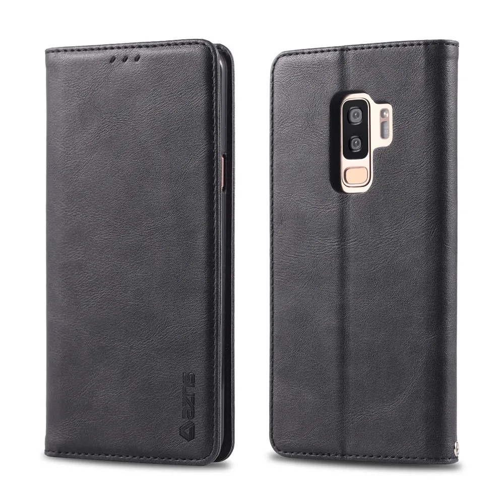 

Magnetic Leather Case For Samsung Galaxy S10 Plus S10e S7 Edge S8 S9 Plus Note 9 Case Wallet Card Holder Cover S10 Case Flip